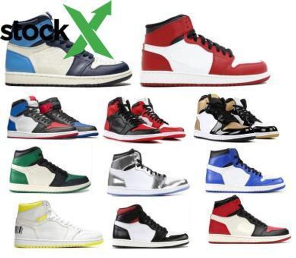jumpman 1 high basketball shoes for men womens obsidian chicago bred toe 3 banned unc patent 1s og 2020 new chaussure sneakers, Black
jumpman 1 high basketball shoes for men womens obsidian chicago bred toe 3 banned unc patent 1s og 2020 new chaussure sneakers, Black