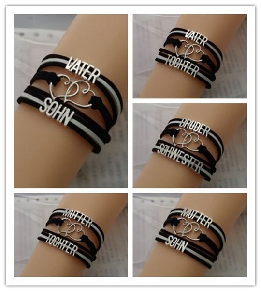 infinity love mutter tochter bracelet mutter love sohn bracelet mutter bangles custom bracelet, Golden;silver 
infinity love mutter tochter bracelet mutter love sohn bracelet mutter bangles custom bracelet, Golden;silver