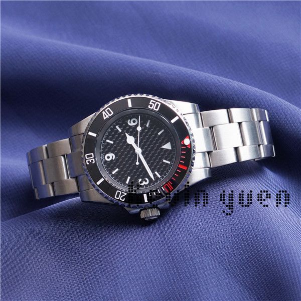New men wri twatch black ceramic bezel tainle teel de igner watch 2813 automatic movement watch woven hading montre reloj hombre
New men wri twatch black ceramic bezel tainle teel de igner watch 2813 automatic movement watch woven hading montre reloj hombre