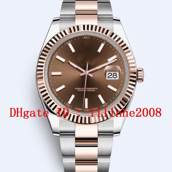 watch 41mm president day-date 116334 126333 126334 126300 126331 rose gold steel strap automatic mechanical mens watches, Slivery;brown
watch 41mm president day-date 116334 126333 126334 126300 126331 rose gold steel strap automatic mechanical mens watches, Slivery;brown