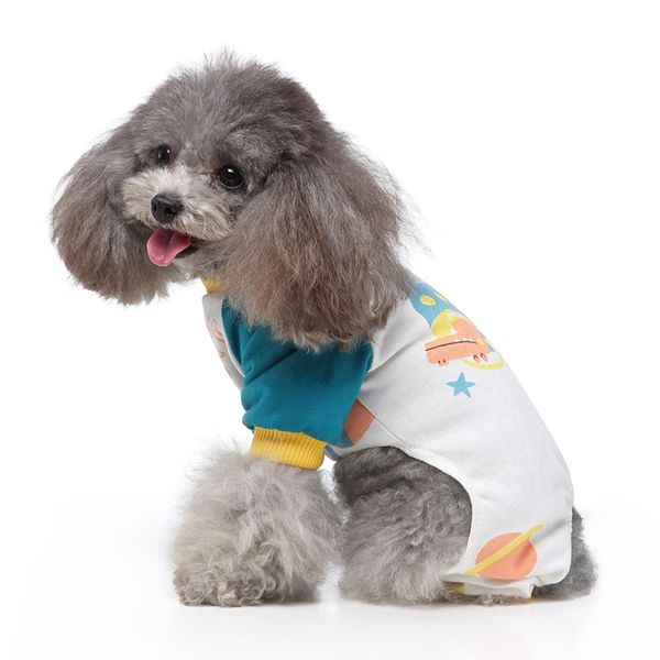 spring and summer pet clothes astronaut print four leggings pure cotton dog jumpsuit dog pajamas homewear clothes
spring and summer pet clothes astronaut print four leggings pure cotton dog jumpsuit dog pajamas homewear clothes