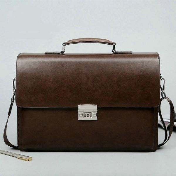 2019 business man bag theftproof lock cowhide leather briefcase for man solid bank mens briefcase bag dress handbag
2019 business man bag theftproof lock cowhide leather briefcase for man solid bank mens briefcase bag dress handbag