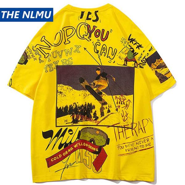 2020 summer tshirt streetwear men hip hop graffiti funny t shirt harajuku short sleeve t-shirt cotton tees yellow wo090, White;black
2020 summer tshirt streetwear men hip hop graffiti funny t shirt harajuku short sleeve t-shirt cotton tees yellow wo090, White;black