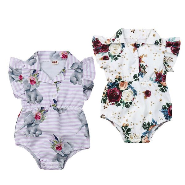 2019 toddler kid newborn baby girl floral bodysuit summer sleeveless jumpsuit costume outfit clothes girls cotton clothing, Blue
2019 toddler kid newborn baby girl floral bodysuit summer sleeveless jumpsuit costume outfit clothes girls cotton clothing, Blue