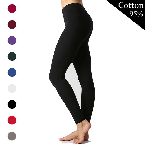 leggings women cotton push up leggings solid color high waist leggins plus size ladies full ankle length stretch jeggings, Black
leggings women cotton push up leggings solid color high waist leggins plus size ladies full ankle length stretch jeggings, Black