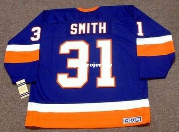 wholesale mens billy smith new york islanders 1982 ccm vintage retro hockey jersey, Black;red
wholesale mens billy smith new york islanders 1982 ccm vintage retro hockey jersey, Black;red