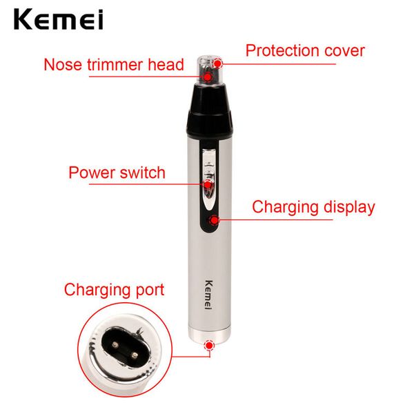 kemei 6651 mini nose hair trimmer nasal wool implement meilleur tondeuse barbe et nez clipper eyebrow trimmer lzjss 
kemei 6651 mini nose hair trimmer nasal wool implement meilleur tondeuse barbe et nez clipper eyebrow trimmer lzjss