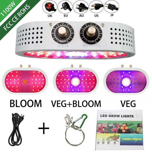 1100w led grow light 85-265v double switch dimmable full spectrum grow lamps for indoor seedling tent greenhouse flower fitolamp plant lamp
1100w led grow light 85-265v double switch dimmable full spectrum grow lamps for indoor seedling tent greenhouse flower fitolamp plant lamp