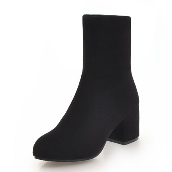 kalenmos mid calf boots women block mid heel flock boots black slip on autumn winter shoes ladies fahsion short size 33-46
kalenmos mid calf boots women block mid heel flock boots black slip on autumn winter shoes ladies fahsion short size 33-46