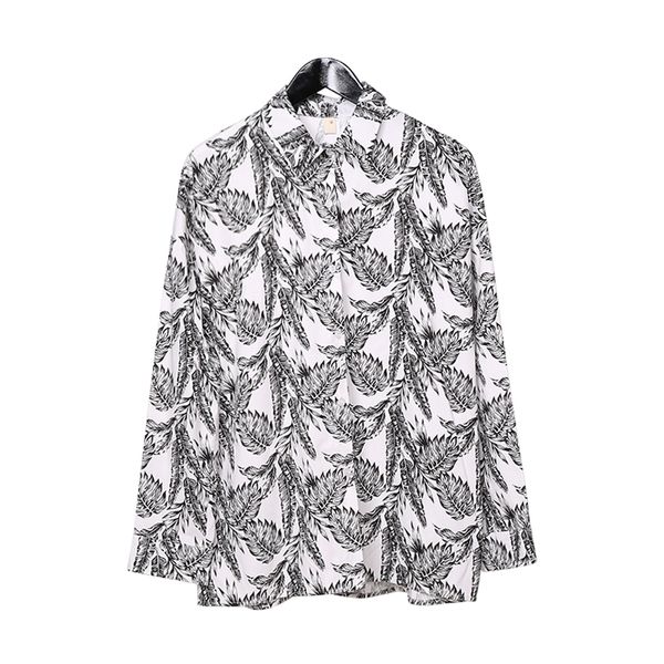 2019 autumn new product original return to the ancients flower leisure printing long sleeved shirt, White;black
2019 autumn new product original return to the ancients flower leisure printing long sleeved shirt, White;black