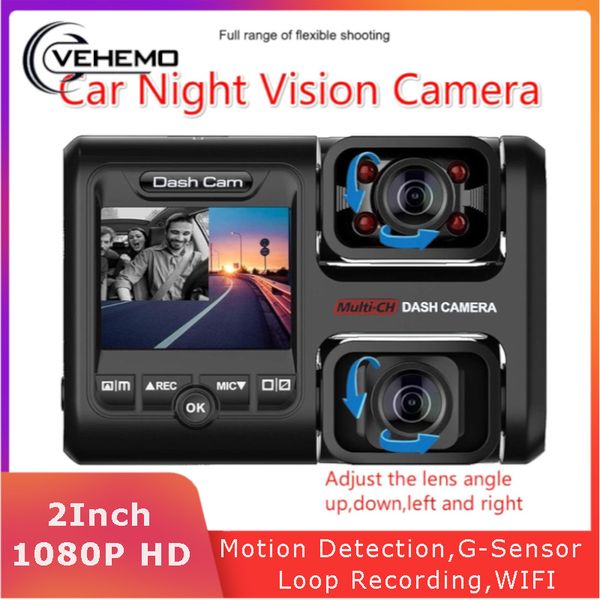 car camera 1080p wifi loop recording g-sensor front with rear driving recorder motion detection 360° rotating lens dash cam
car camera 1080p wifi loop recording g-sensor front with rear driving recorder motion detection 360° rotating lens dash cam