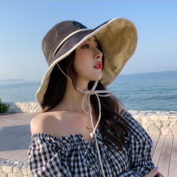 2020 spring and summer new wild retro big along the fisherman hat ladies fashion sunscreen sun hat seaside vacation beach
2020 spring and summer new wild retro big along the fisherman hat ladies fashion sunscreen sun hat seaside vacation beach