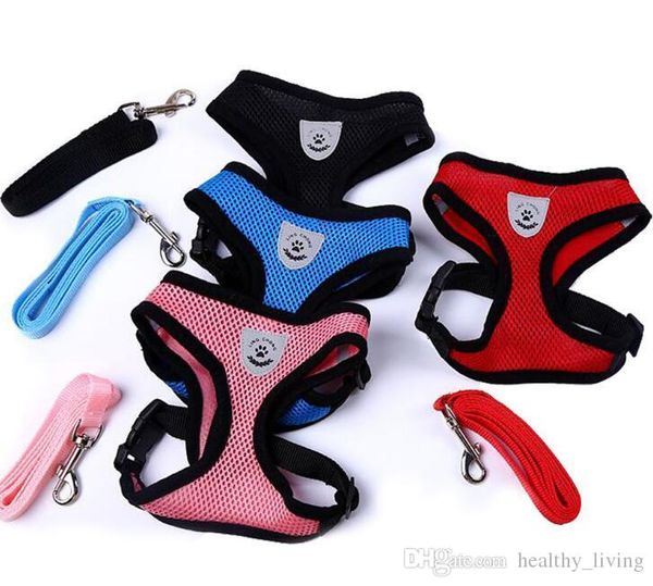 dog harness breathable mesh small dog pet harness and leash set puppy vest pink red blue black for chihuahua 888
dog harness breathable mesh small dog pet harness and leash set puppy vest pink red blue black for chihuahua 888