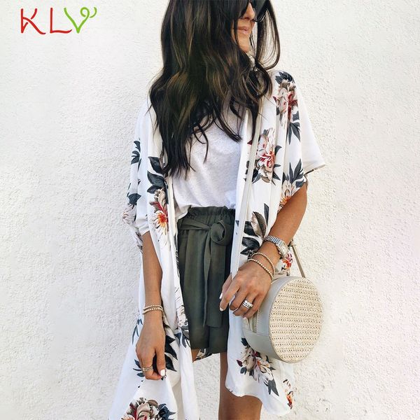 kimono cardigan women long chiffon floral print kimono mujer kimonos plus size blouse 2019 summer beach harajuku femininas 19a23, White
kimono cardigan women long chiffon floral print kimono mujer kimonos plus size blouse 2019 summer beach harajuku femininas 19a23, White