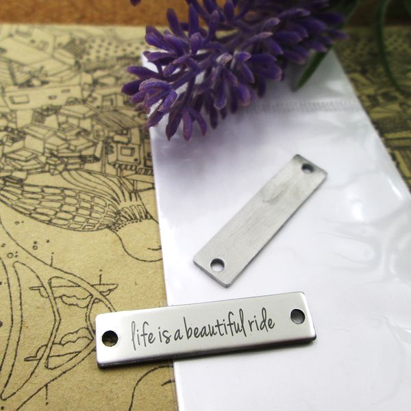 40pcs--"life is a beautiful ride connector"stainless steel charms more style for choosing diy charms pendants for necklace, Bronze;silver
40pcs--"life is a beautiful ride connector"stainless steel charms more style for choosing diy charms pendants for necklace, Bronze;silver