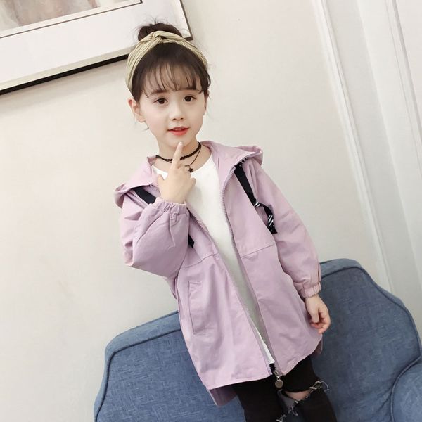 spring autumn girls trench coats fashion kids windbreaker girl jacket teenager 4-14 years outerwear children parka, Blue;gray 
spring autumn girls trench coats fashion kids windbreaker girl jacket teenager 4-14 years outerwear children parka, Blue;gray