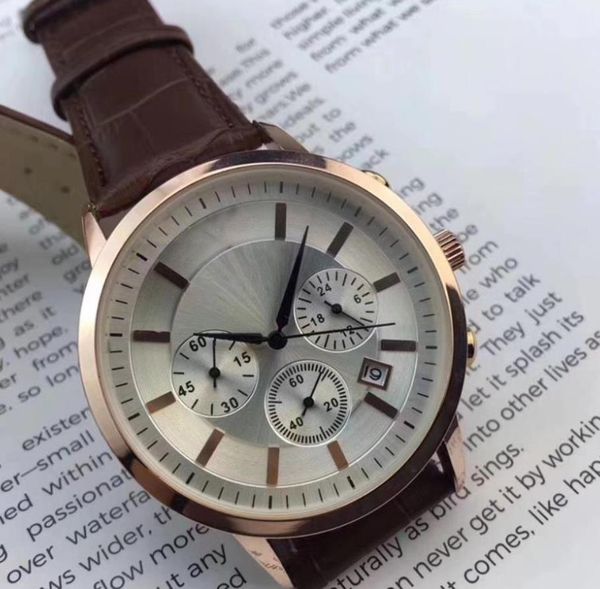 famous luxury fashion brand watches for all men quartz -watch leather strap business wrist watch wristwatches christmas gift relógio, Slivery;brown
famous luxury fashion brand watches for all men quartz -watch leather strap business wrist watch wristwatches christmas gift relógio, Slivery;brown
