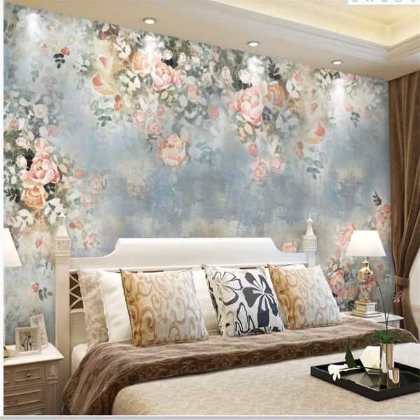 custom modern wallpaper for living room vintage rose flower background wall vintage hand-painted floral wallpapers background
custom modern wallpaper for living room vintage rose flower background wall vintage hand-painted floral wallpapers background
