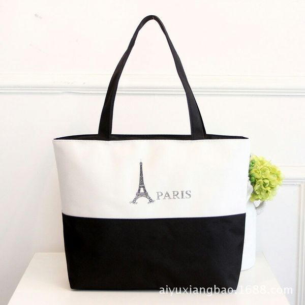 2020 women's new shoulder bag handbag printed canvas bag fashion korean large capacity contrast splicing student
2020 women's new shoulder bag handbag printed canvas bag fashion korean large capacity contrast splicing student