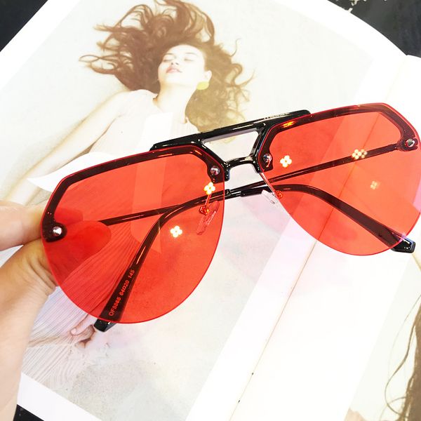 2018 fashion rimless sunglasses women men brand design square sun glasses female red men's driving goggles uv400 with box fml, White;black
2018 fashion rimless sunglasses women men brand design square sun glasses female red men's driving goggles uv400 with box fml, White;black