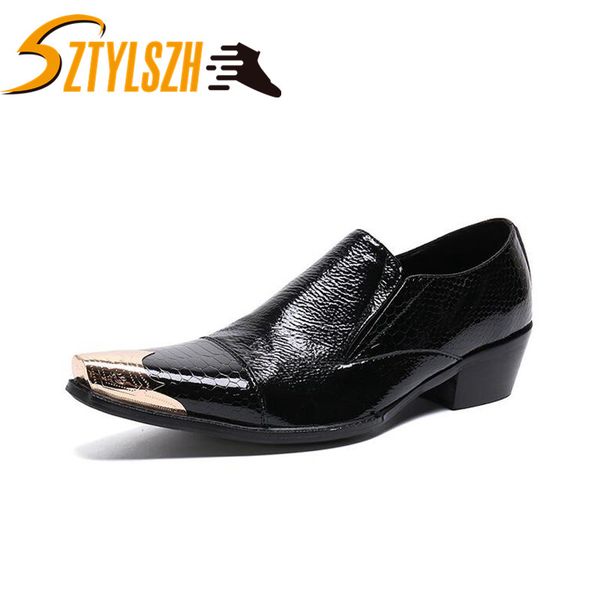 british style spring and autumn fashion men's genuine leather shoes man business pointed toe dress shoes working single, Black 
british style spring and autumn fashion men's genuine leather shoes man business pointed toe dress shoes working single, Black