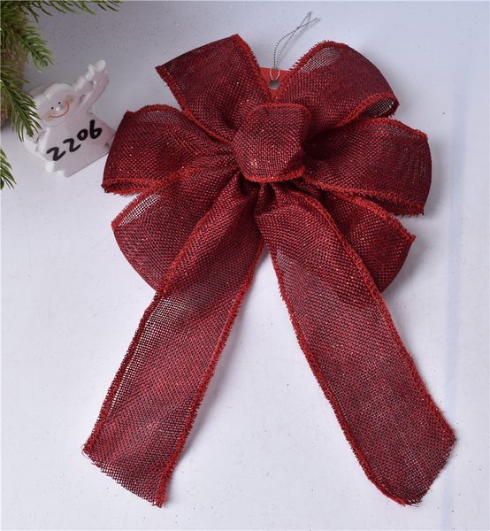 new christmas decoration diy handmade bow 25cm wine red mesh bow decoration pendant
new christmas decoration diy handmade bow 25cm wine red mesh bow decoration pendant