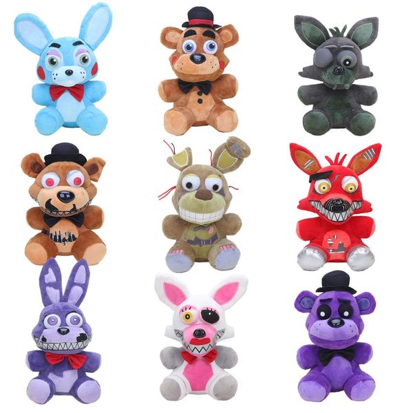 25 см Five Nights At Freddy '; S Fnaf Плюшевые куклы Игрушки Кошмар Funtime Springtrap Фредди Фокси Мангл
25 см Five Nights At Freddy '; S Fnaf Плюшевые куклы Игрушки Кошмар Funtime Springtrap Фредди Фокси Мангл