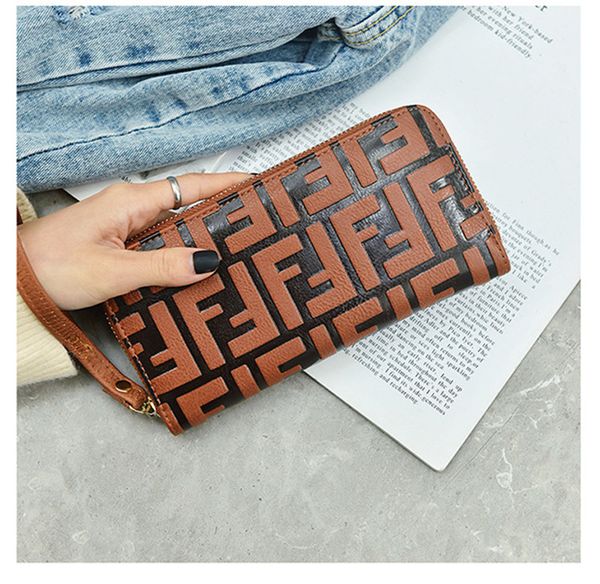 FF Дизайнер Кошелек ИСКУССТВЕННАЯ Кожа Женщины Длинные Кошельки 2019 Год Сбора Вино 
FF Дизайнер Кошелек ИСКУССТВЕННАЯ Кожа Женщины Длинные Кошельки 2019 Год Сбора Вино