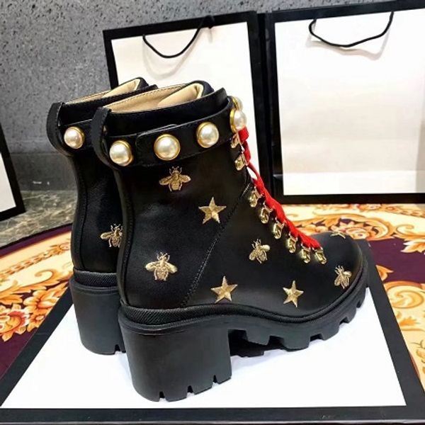 fashion leather star women shoes woman leather short autumn winter ankle designer fashion brand women boots ankle boots martin boots gu30, Black
fashion leather star women shoes woman leather short autumn winter ankle designer fashion brand women boots ankle boots martin boots gu30, Black