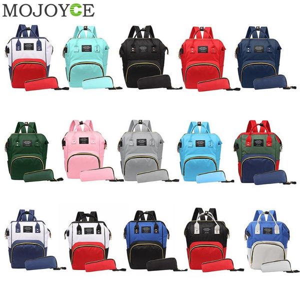 2pcs мода мумия материнства подгузник сумка марка большая емкость младенца перемещения мешка backpack дизайнер уход за baby care
2pcs мода мумия материнства подгузник сумка марка большая емкость младенца перемещения мешка backpack дизайнер уход за baby care