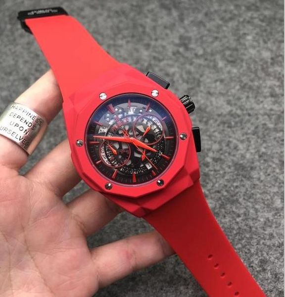 men's watch fashion casual multifunction rubber watch stainless steel dial chronograph automatic date business watch men, Slivery;brown
men's watch fashion casual multifunction rubber watch stainless steel dial chronograph automatic date business watch men, Slivery;brown