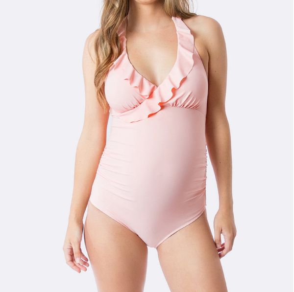2020 bikinis one piece swimwear for pregnant women pink beachwear bathing suit maternity woman ruffles swim wear one piece swimsuit
2020 bikinis one piece swimwear for pregnant women pink beachwear bathing suit maternity woman ruffles swim wear one piece swimsuit