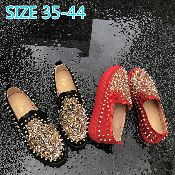 slip on rubber ladies loafers shoes round toe suede flat shoes women casual flats rubber platform women spring 2020 rivet, Black
slip on rubber ladies loafers shoes round toe suede flat shoes women casual flats rubber platform women spring 2020 rivet, Black