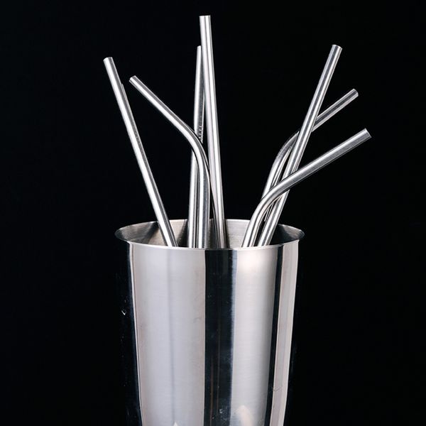 subject:6pcs/lot reusable 304 stainless steel drinking straws metal straw set home party bar accessories tools straw
subject:6pcs/lot reusable 304 stainless steel drinking straws metal straw set home party bar accessories tools straw