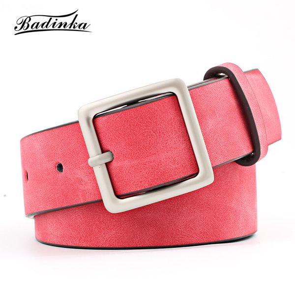 badinka 2019 new black red white wide suede leather belt female vintage silver square buckle waist belts for women jean, Black;brown
badinka 2019 new black red white wide suede leather belt female vintage silver square buckle waist belts for women jean, Black;brown