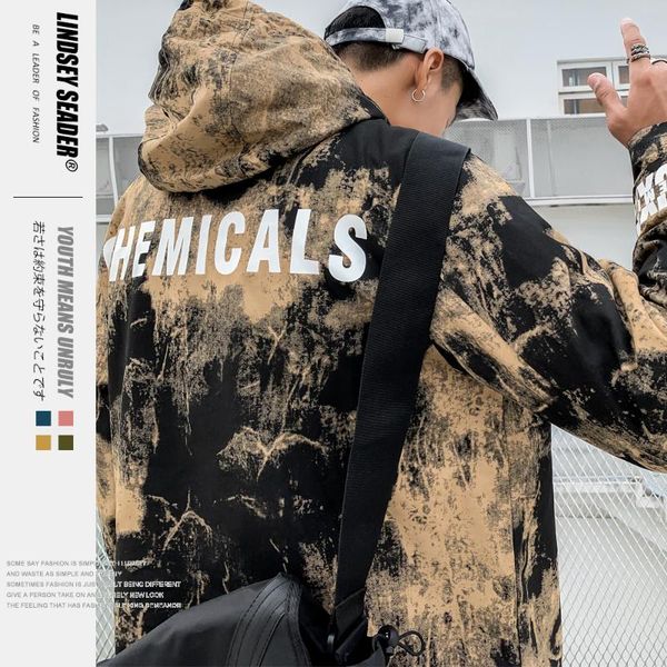 lindsey seader mens hip hop hooded jacket windbreaker harajuku vintage camo jackets coat autumn camouflage streetwear outwear, Black;brown
lindsey seader mens hip hop hooded jacket windbreaker harajuku vintage camo jackets coat autumn camouflage streetwear outwear, Black;brown