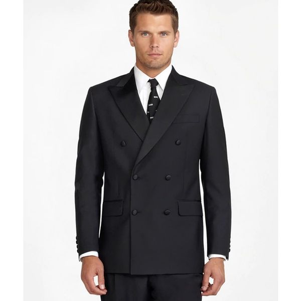 black formal groom wear for wedding double breasted 2 pieces mens pants suits man business blazer(jacket+pants), Black;gray
black formal groom wear for wedding double breasted 2 pieces mens pants suits man business blazer(jacket+pants), Black;gray