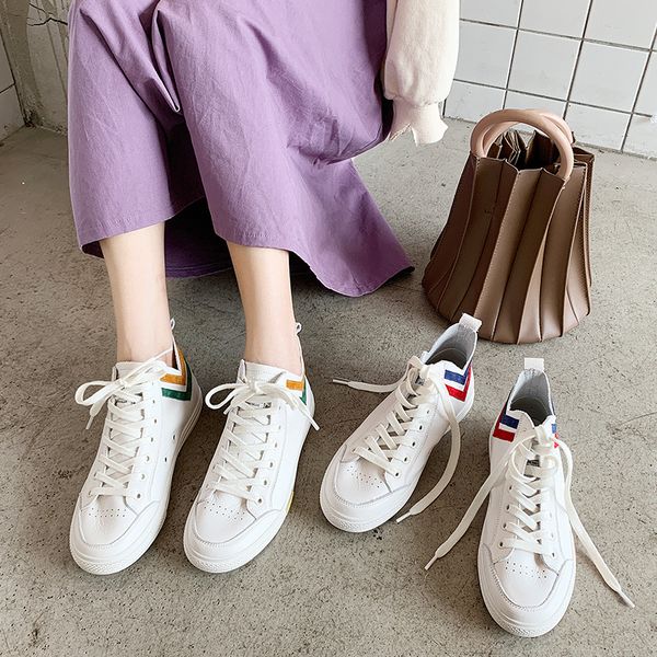 firsttier cowhide highsmall white shoes female ins new net red same genuine leather sneakers student flatsoled womens shoes, Black
firsttier cowhide highsmall white shoes female ins new net red same genuine leather sneakers student flatsoled womens shoes, Black