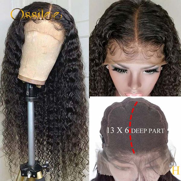 13x6 lace front human hair wigs deep wave brazilian hair lace front wigs remy human for black women 150% ossilee, Black;brown
13x6 lace front human hair wigs deep wave brazilian hair lace front wigs remy human for black women 150% ossilee, Black;brown