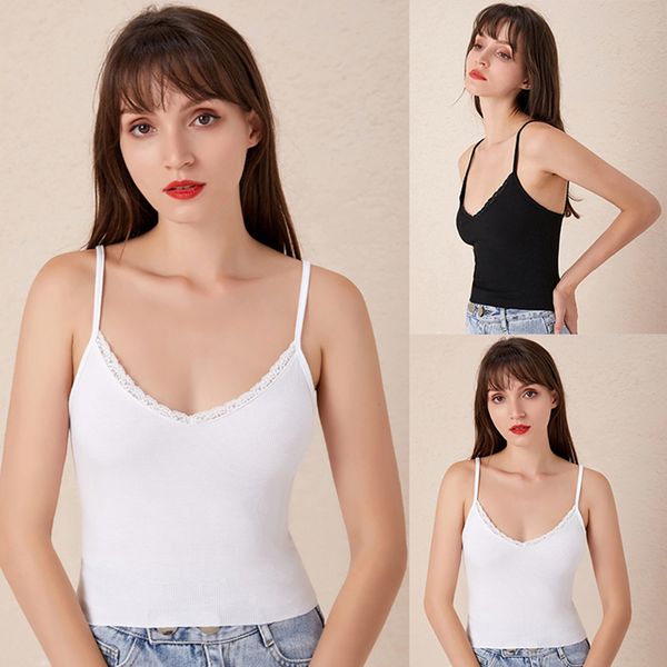 tank women chiffon blouses new summer sleeveless shirt cami loose vest ladie shirt with spaghetti straps lace trimming, White
tank women chiffon blouses new summer sleeveless shirt cami loose vest ladie shirt with spaghetti straps lace trimming, White