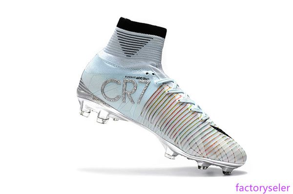 original white silver cr7 soccer cleats mercurial superfly v fg outdoor soccer shoes cristiano ronaldo football boots
original white silver cr7 soccer cleats mercurial superfly v fg outdoor soccer shoes cristiano ronaldo football boots