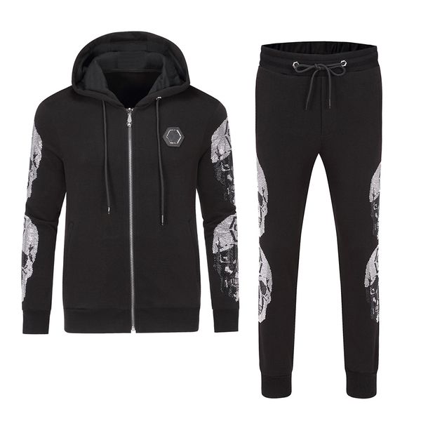 pp mens designer sportswear studded beaded luxury track suits comfortable casual sports suit trend fashion hoodie jogging suit, Gray
pp mens designer sportswear studded beaded luxury track suits comfortable casual sports suit trend fashion hoodie jogging suit, Gray