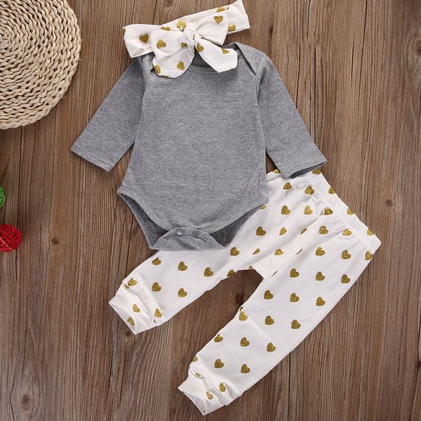 3pcs/set baby girls cotton clothes sets spring autumn shirt pants headband infant clothes baby kids clothing, White
3pcs/set baby girls cotton clothes sets spring autumn shirt pants headband infant clothes baby kids clothing, White