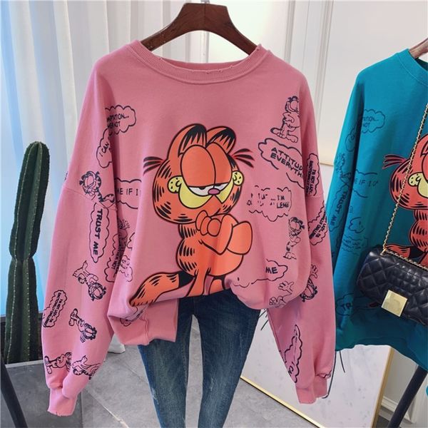осень женщины толстовка толстовка cartoon printed вскользь толстовки пальто femme негабаритные streetwear пуловеры топы plus размер, Black
осень женщины толстовка толстовка cartoon printed вскользь толстовки пальто femme негабаритные streetwear пуловеры топы plus размер, Black