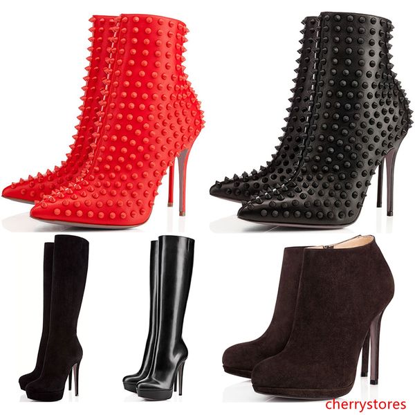 winter designer shoes sneaker so kate spike high heels half knee ankle boots red luxury bottoms 8 10 12 14cm fashion size 35-42
winter designer shoes sneaker so kate spike high heels half knee ankle boots red luxury bottoms 8 10 12 14cm fashion size 35-42