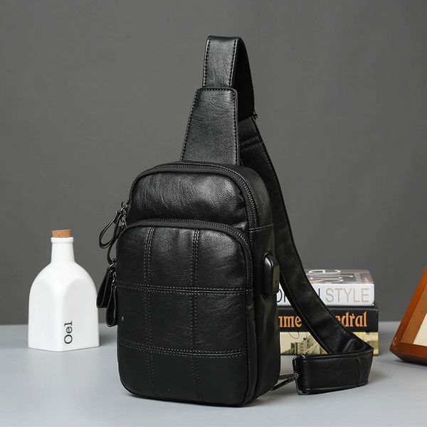 new kind of nine palace chequered men's bag korean trendy breast bag leisure one shoulder chao men's
new kind of nine palace chequered men's bag korean trendy breast bag leisure one shoulder chao men's