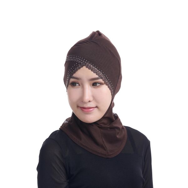 womens face-lift muslim hijab ninja single cross drilling lace underscarf head islamic cover bonnet hat cap scarf h8, Red
womens face-lift muslim hijab ninja single cross drilling lace underscarf head islamic cover bonnet hat cap scarf h8, Red