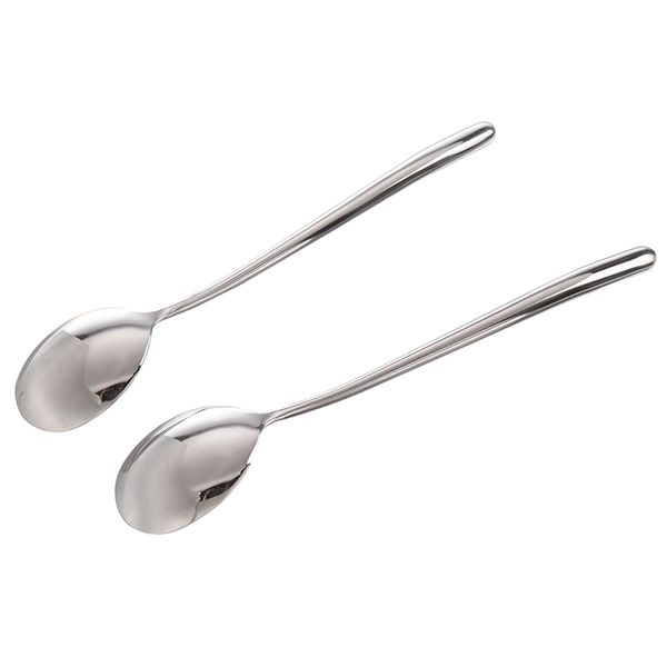 good quality stainless steel rice spoon/soup spoon , long-handled great circle coffee spoon (2pcs) dinnerware sets
good quality stainless steel rice spoon/soup spoon , long-handled great circle coffee spoon (2pcs) dinnerware sets