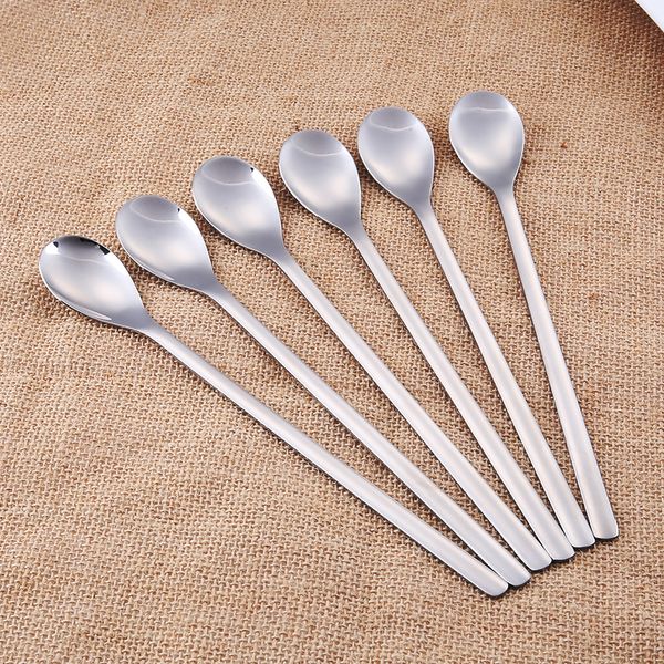 6pcs stainless steel serving spoon long handle coffee spoons tea spoon set drinking juice ice cream stirring teaspoon 9in 23cm
6pcs stainless steel serving spoon long handle coffee spoons tea spoon set drinking juice ice cream stirring teaspoon 9in 23cm