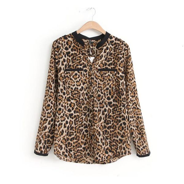 women blouse women clothing new fashion new women leopard print long sleeve chiffon shirt slim casual blouses new dec 8, White
women blouse women clothing new fashion new women leopard print long sleeve chiffon shirt slim casual blouses new dec 8, White